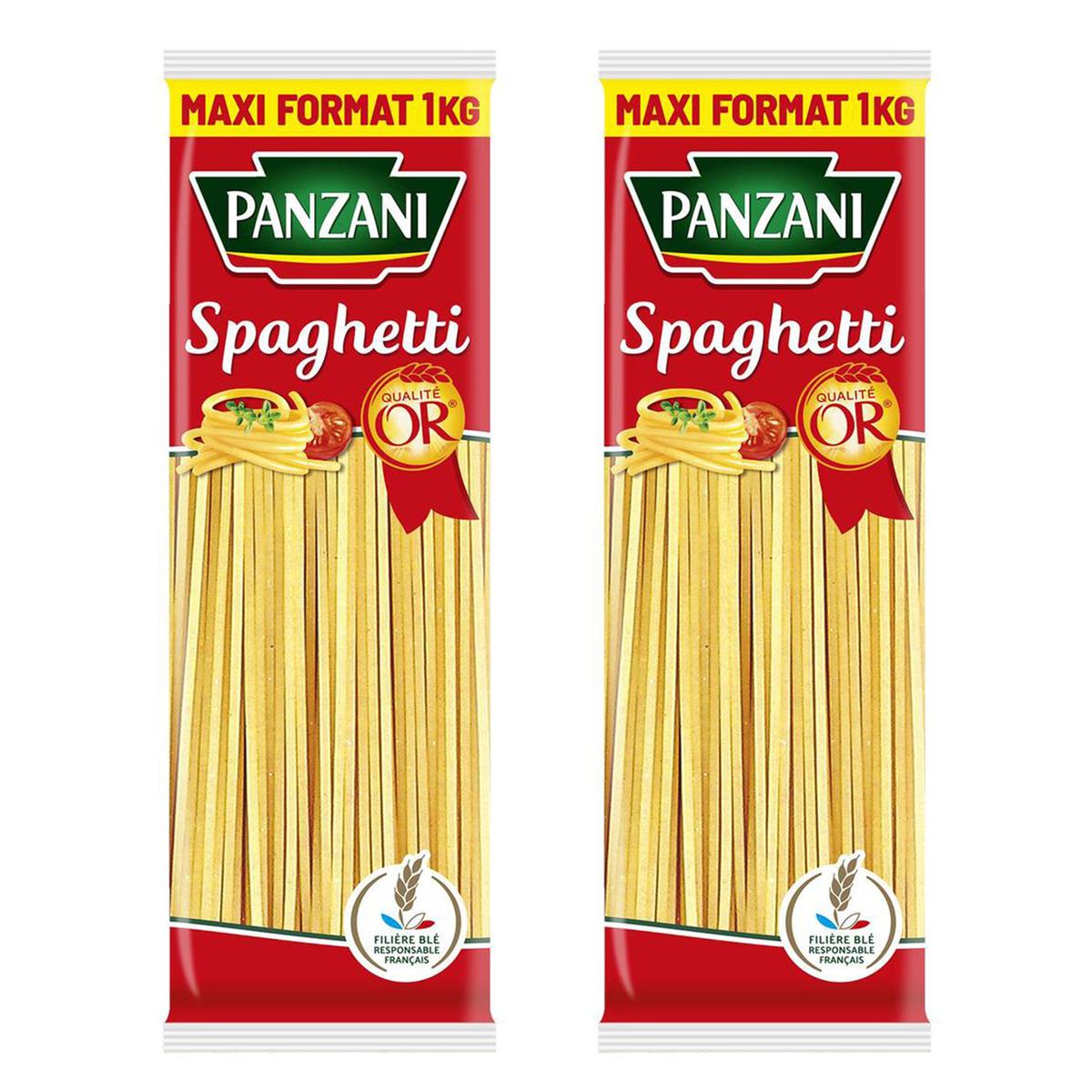 2050000114885-9 Palette de spaghetti Panzani 1kg