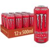 Palette Monster Energy Ultra Red 500ml prête pour livraison