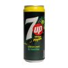 Canette 7UP Citron Vert & Menthe 330ml – soda gazeux menthe citron vert