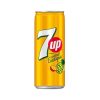 Canette 7UP Exotique 330ml – soda gazeux aux fruits tropicaux
