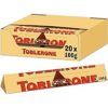 Barre Toblerone Blanche 100g – Chocolat blanc suisse avec nougat et amandes