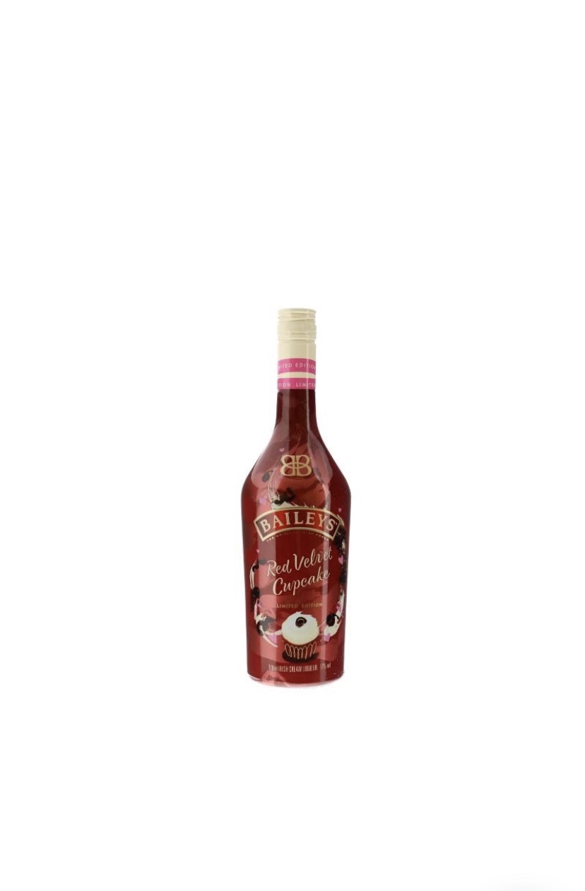 Bailey’s Cupcake Velours Rouge 0,7L Bouteille de Bailey’s Cupcake Velours Rouge 0,7L – liqueur au goût Red Velvet