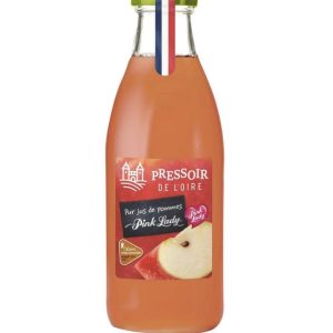 Bouteille de jus de pommes Pink Lady 1L – pur jus naturel sans sucre