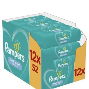 Couches Pampers, absorption rapide et maintien au sec toute la nuit