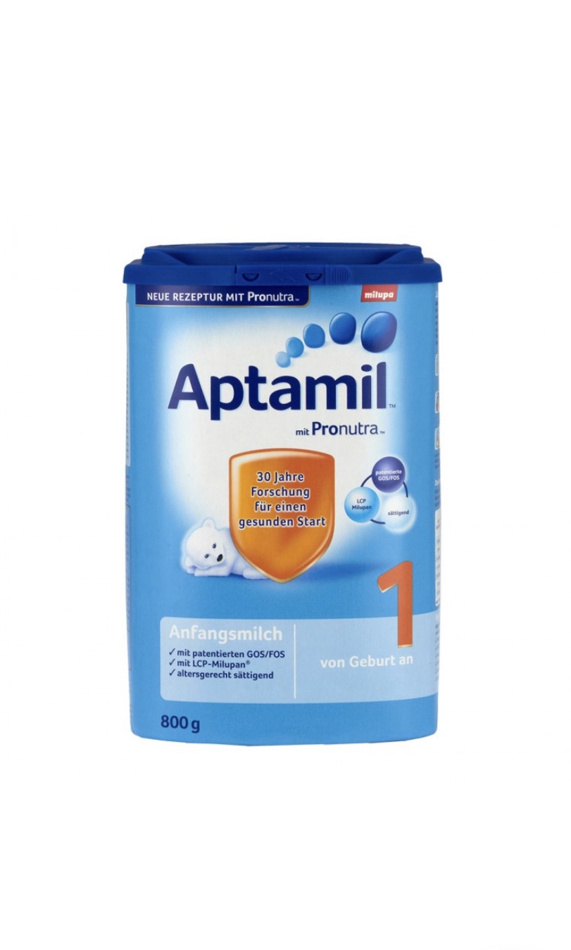 Milupa Aptamil 1 (EP) Boîte Milupa Aptamil 1 EP – lait 1er âge dès la naissance pour nourrissons