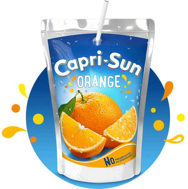 Palette de Capri-Sun Multivitamines – 10 pochettes de 20 cl par pack