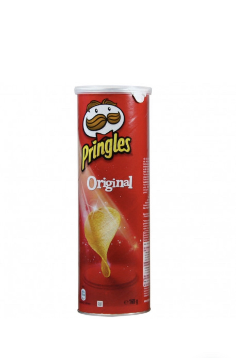 Pringles Original 165g Boîte de Pringles Original 165g – chips classiques croustillantes