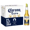 Bouteilles Corona Extra 33cl en gros sur palette