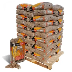 Palette de 70 sacs de pellets Sunfire 15 kg – Bois 100 % résineux