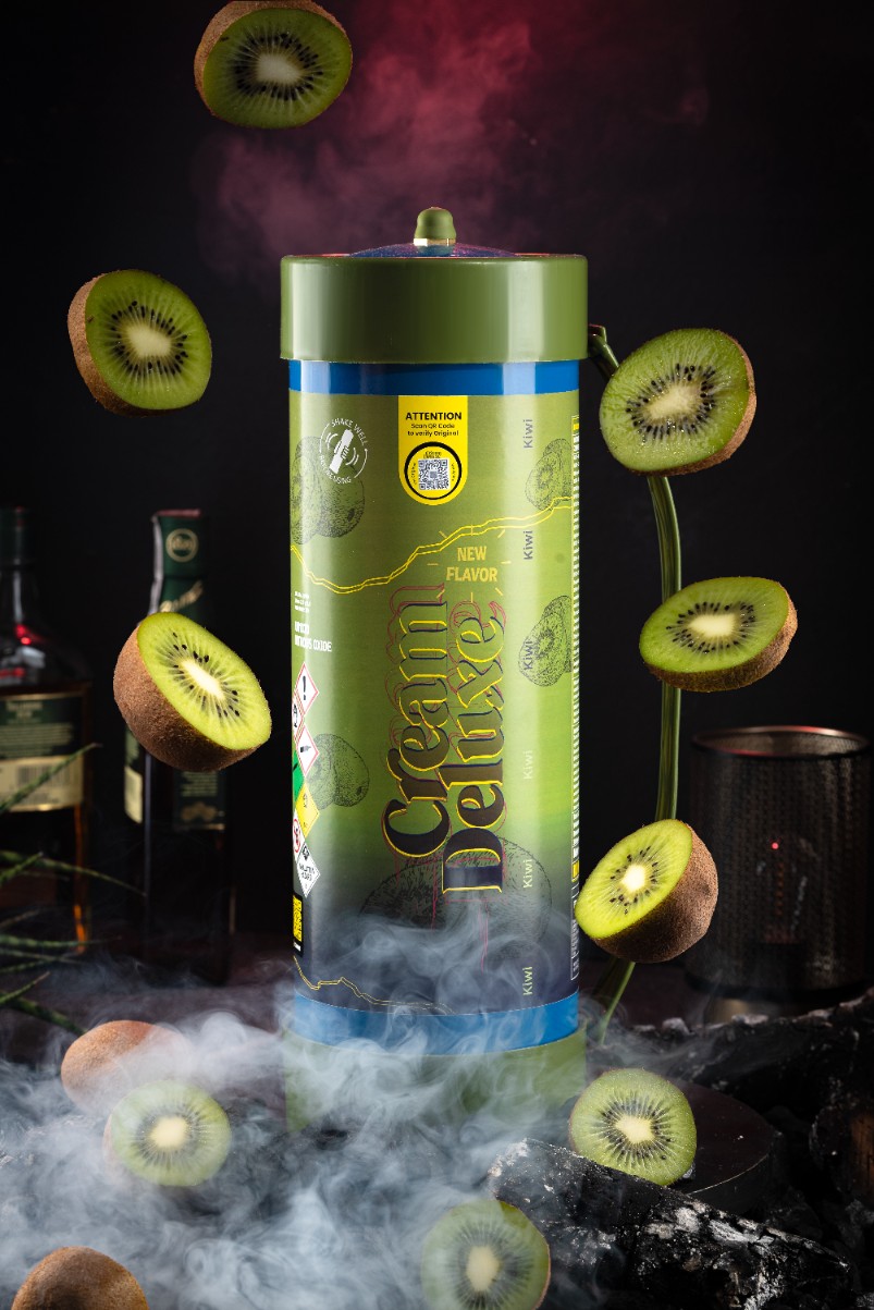 kiwi 1 Cream Deluxe Maxxi 2000g kiwi nitrous oxide