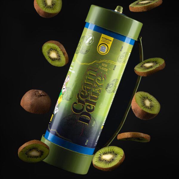kiwi3 Cream Deluxe Maxxi 2000g kiwi nitrous oxide