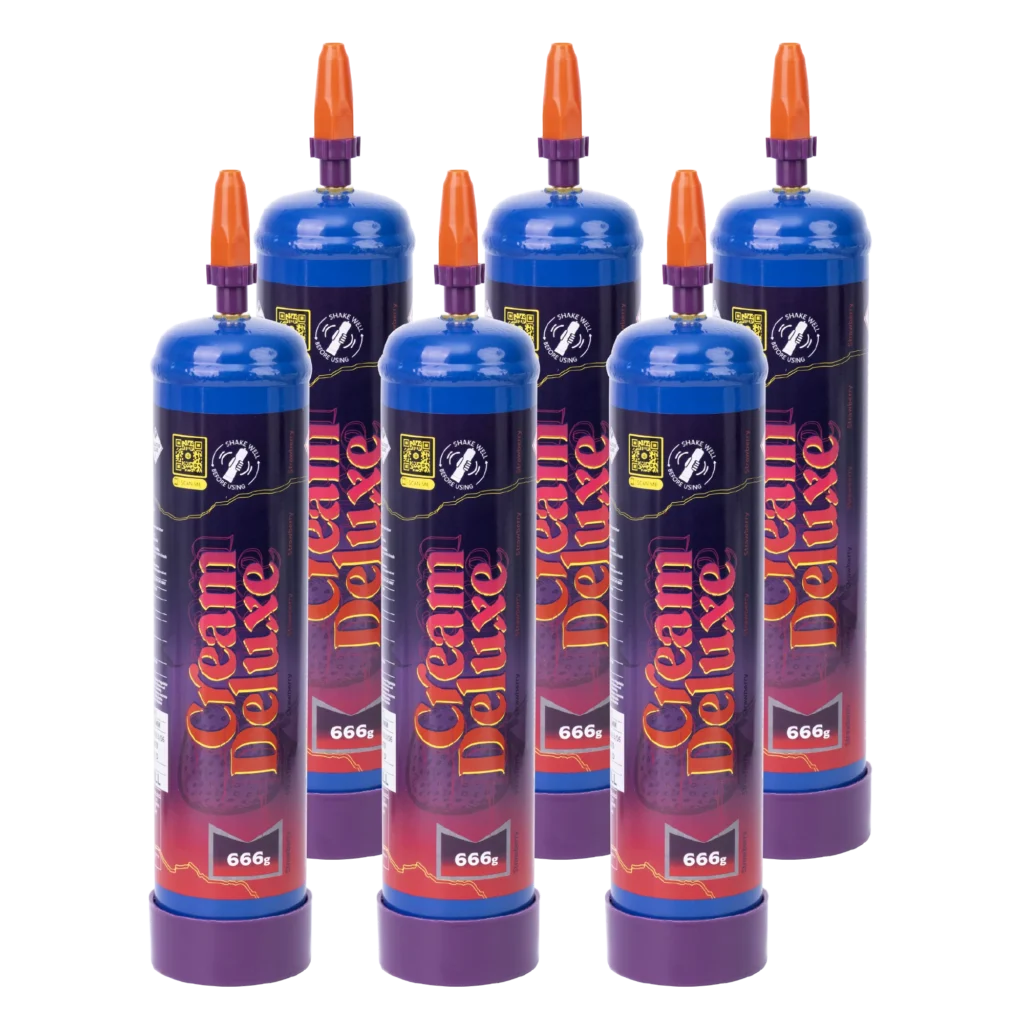 Palette Cream Deluxe Strawberry N2O 666g Sixpack 🍓