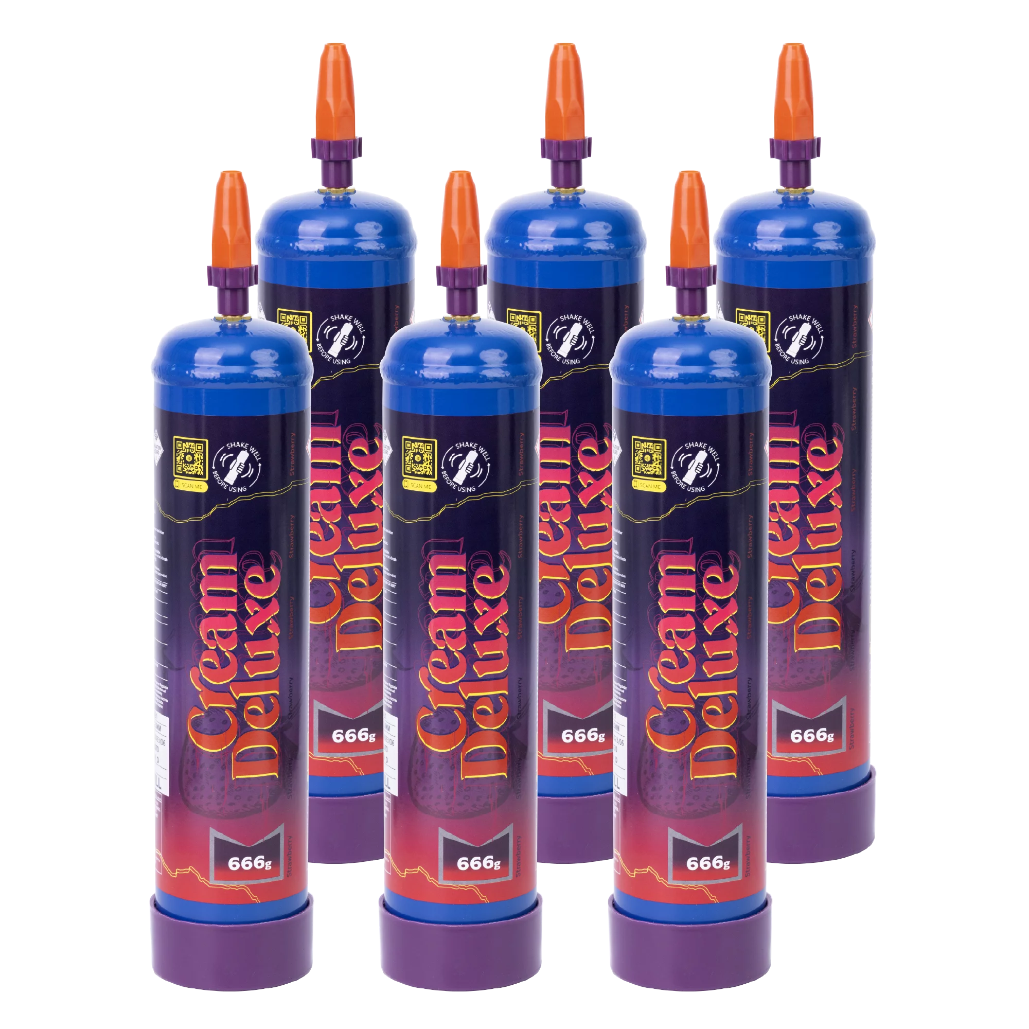 strawberry_6pack-1.png Cartouche Cream Deluxe Fraise 666g pour desserts